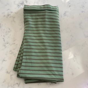 Lululemon Vinyasa Stripe Snap Scarf Wrap